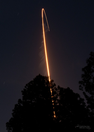 Atlas V rocket launch of Solar Orbiter mission